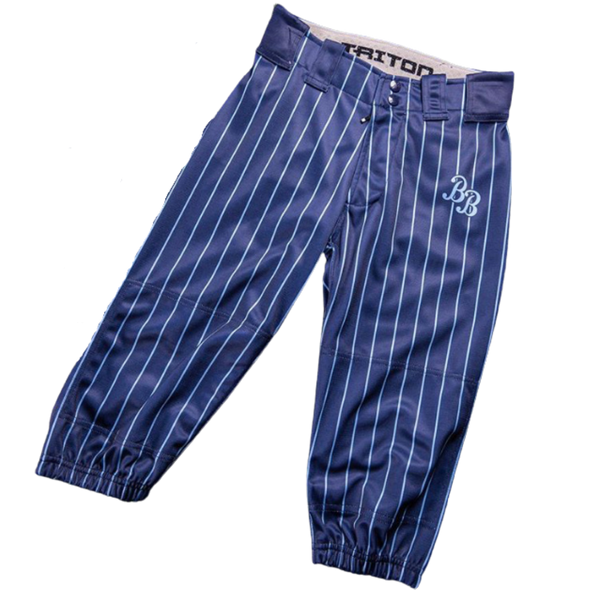 Navy Blue Baseball Pants Adult SMALL NEW