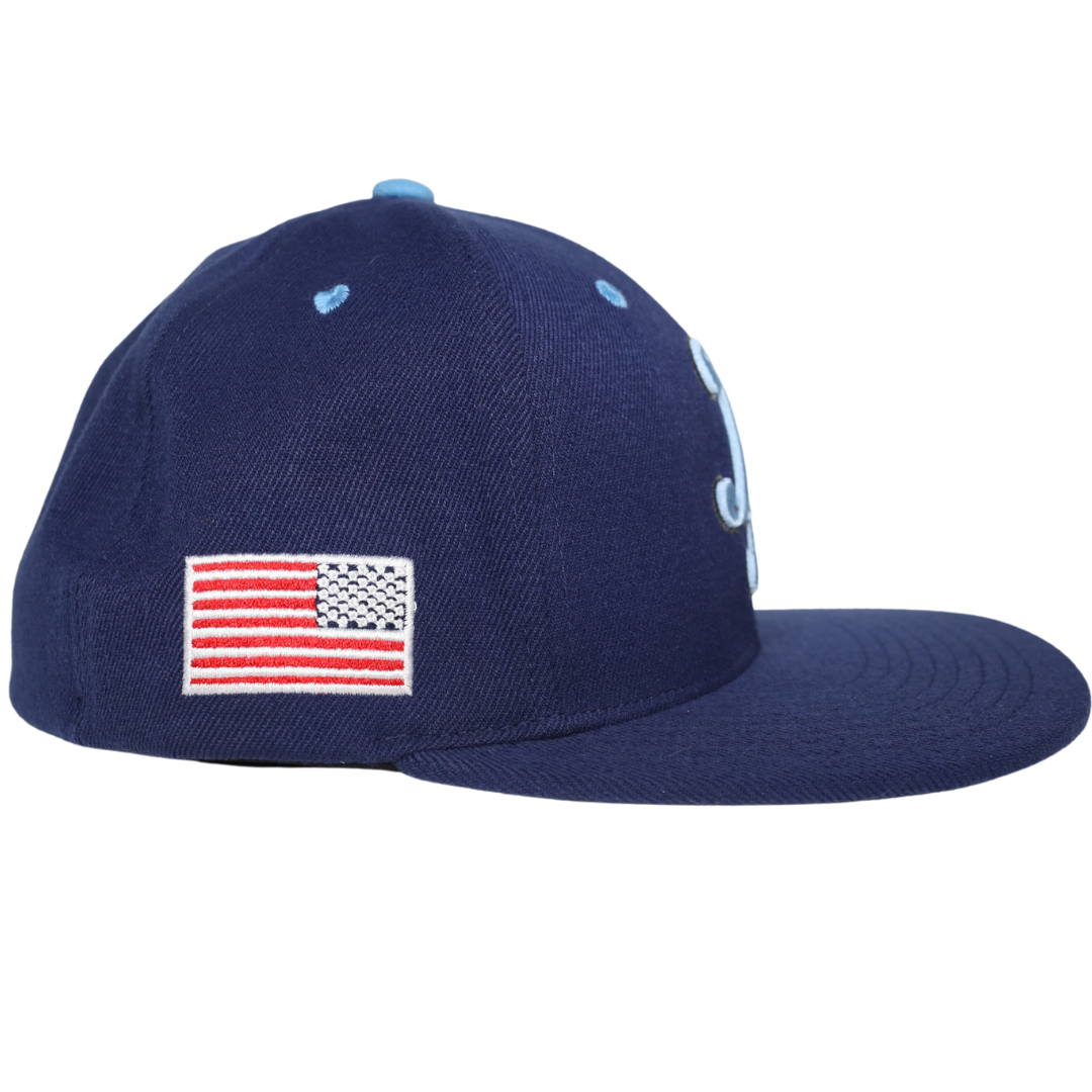 Navy Gamer Fitted Cap